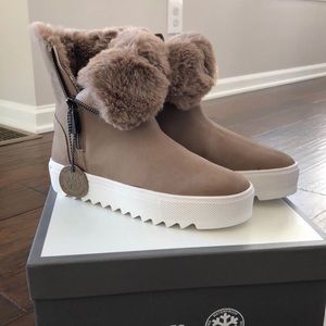 J Slides Platform Waterproof Boot